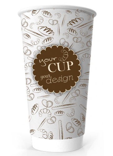 Printed Paper Pint Cup UKCA CE Marked