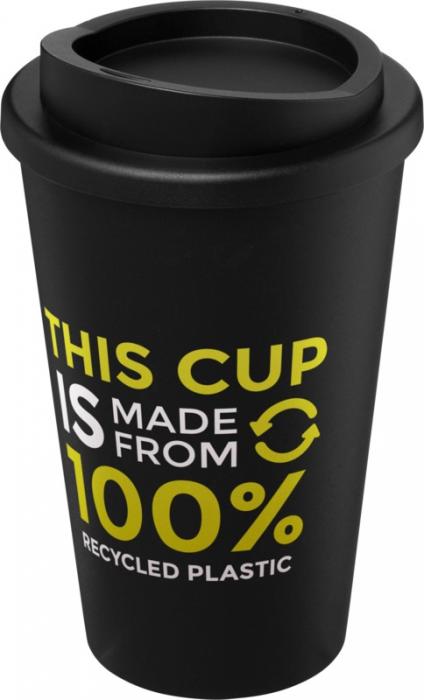 Black Recycled and Insulated Tumbler