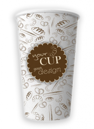 Printed Paper Cup Custom Design