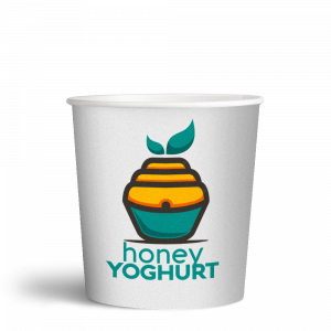 Branded Soup and Yoghurt Pot 12 oz