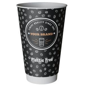 Plastic Free Customised Hot Drink Paper Cup