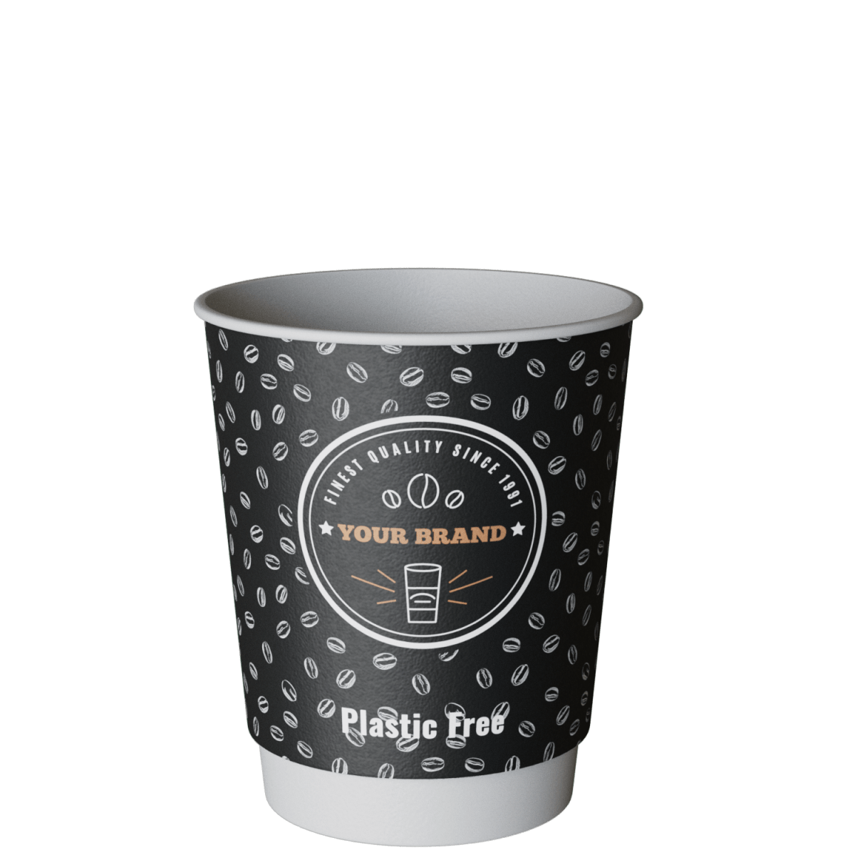 Single Use Branded Coffee Cups Custom Printed Reusable and Take